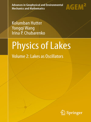 cover image of Physics of Lakes